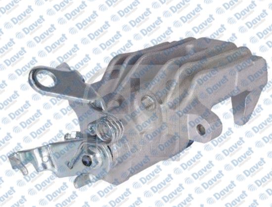 FEBI 178049 Fren Kaliperi Sol Arka Golf V Vi Beetle Jetta Iv A3 Seat Scirocco Octavia Ii Yeti Toledo Altea Leon 1.2 1.4 Tsi 1.6 Tdi 2.0fsi 2.0tdi [ Aliminyum Dokme Capi: 38mm 1 Piston ]